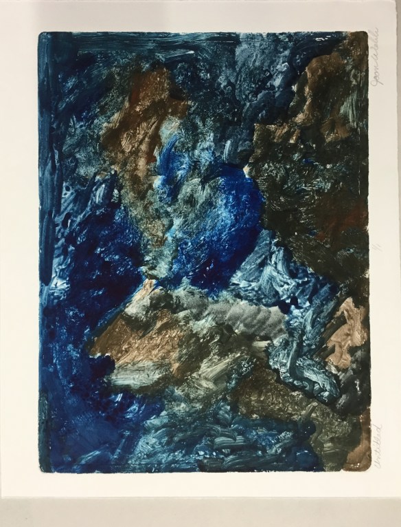 color study monotype 11 x 14 inches 2016