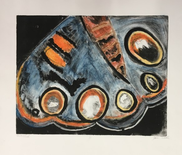 wing monotype 11 x 14 inches 2016